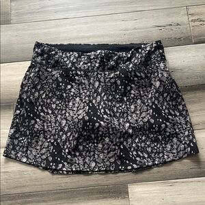 Marika Women’s Size M Black Activewear Skort Zipper Pocket